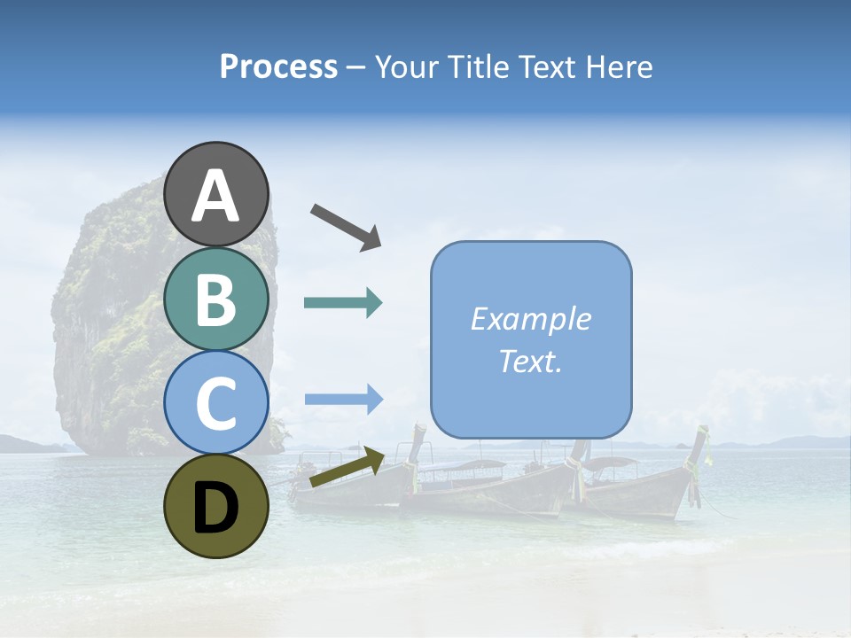 Holiday Concept Relaxation PowerPoint Template