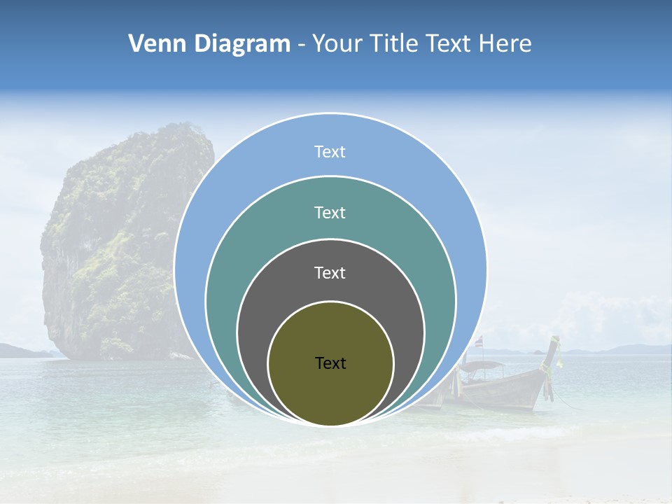 Holiday Concept Relaxation PowerPoint Template