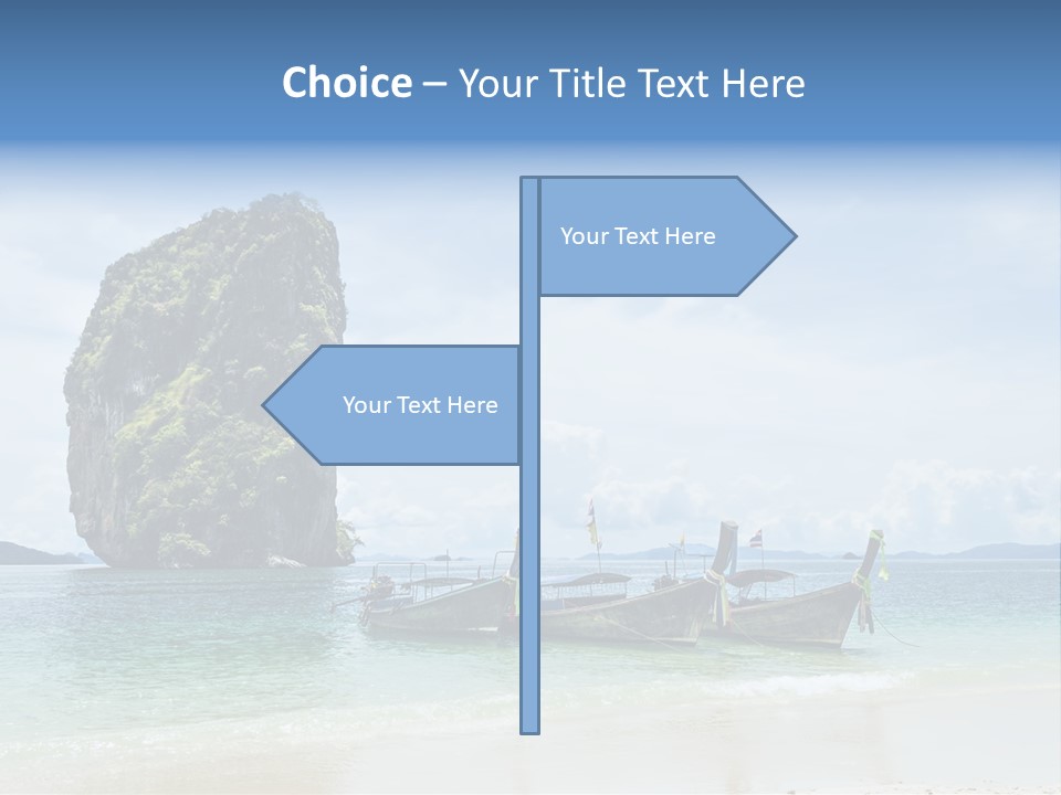Holiday Concept Relaxation PowerPoint Template