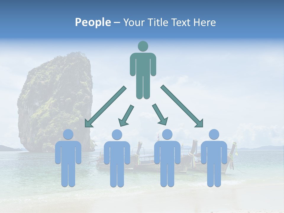 Holiday Concept Relaxation PowerPoint Template