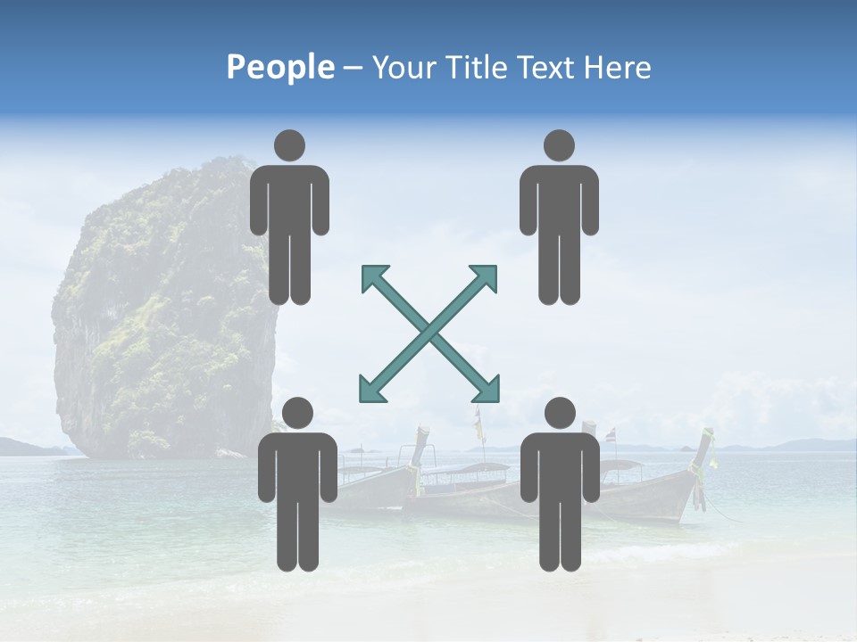 Holiday Concept Relaxation PowerPoint Template