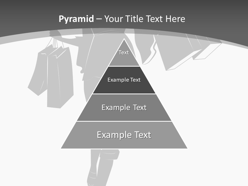 Lady Shadow Enjoy PowerPoint Template