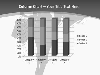 Lady Shadow Enjoy PowerPoint Template