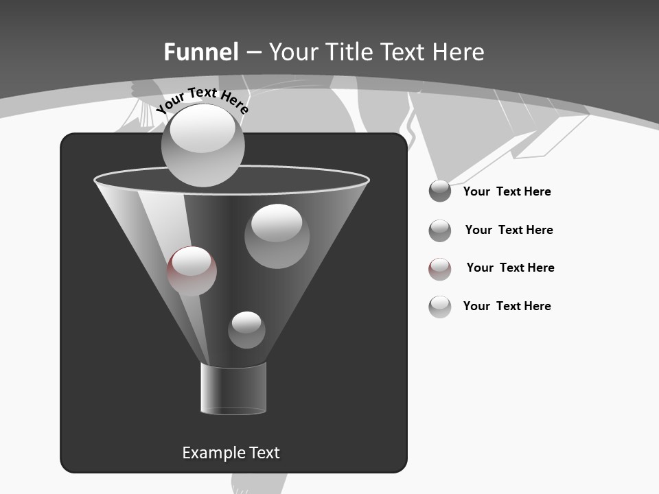 Lady Shadow Enjoy PowerPoint Template
