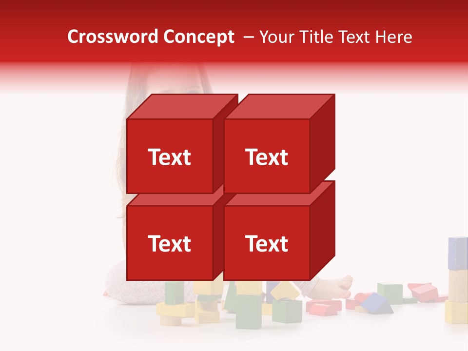 Creativity Cute Caucasian PowerPoint Template