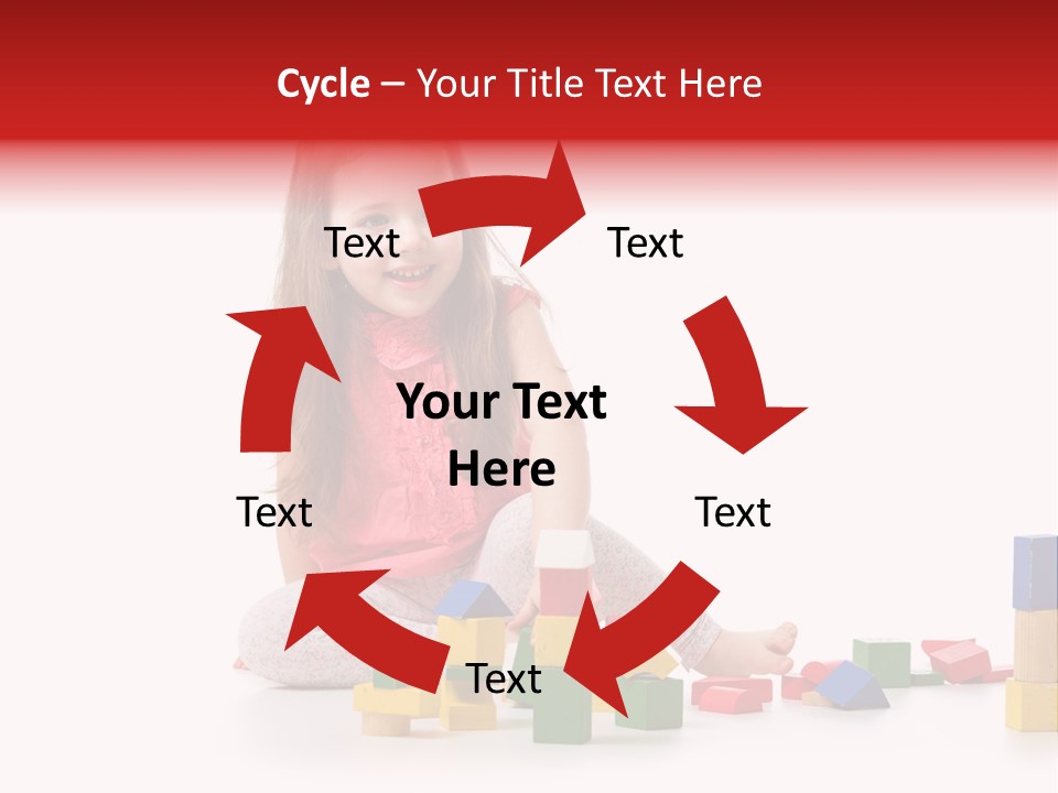 Creativity Cute Caucasian PowerPoint Template