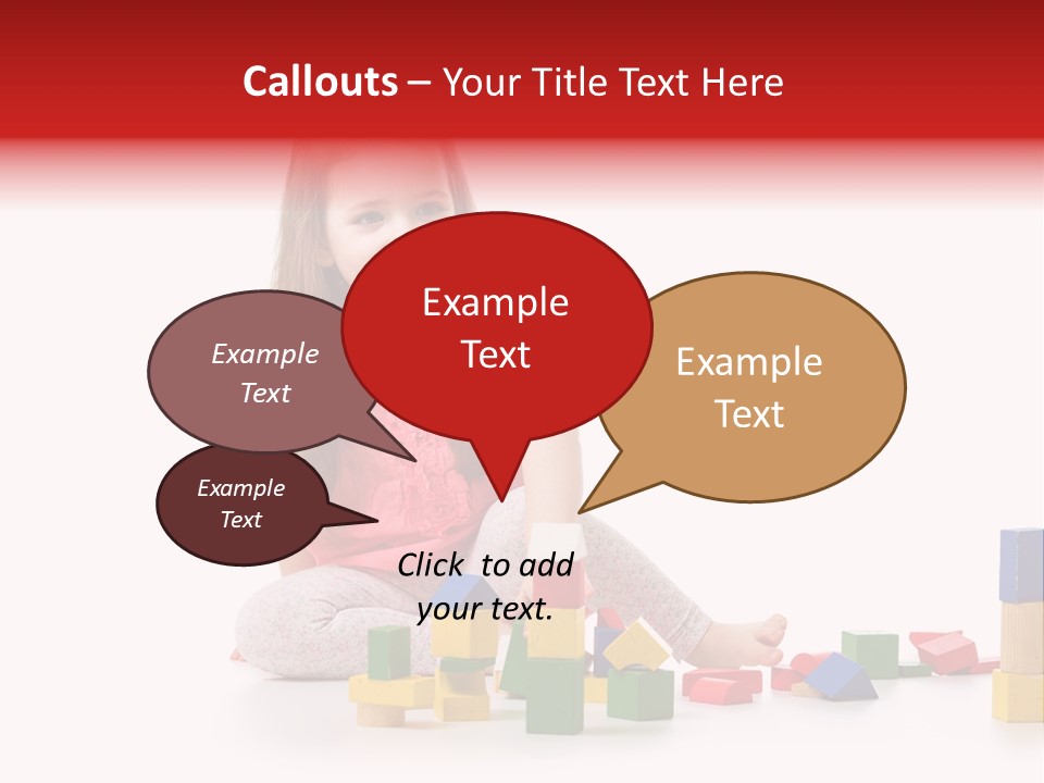 Creativity Cute Caucasian PowerPoint Template