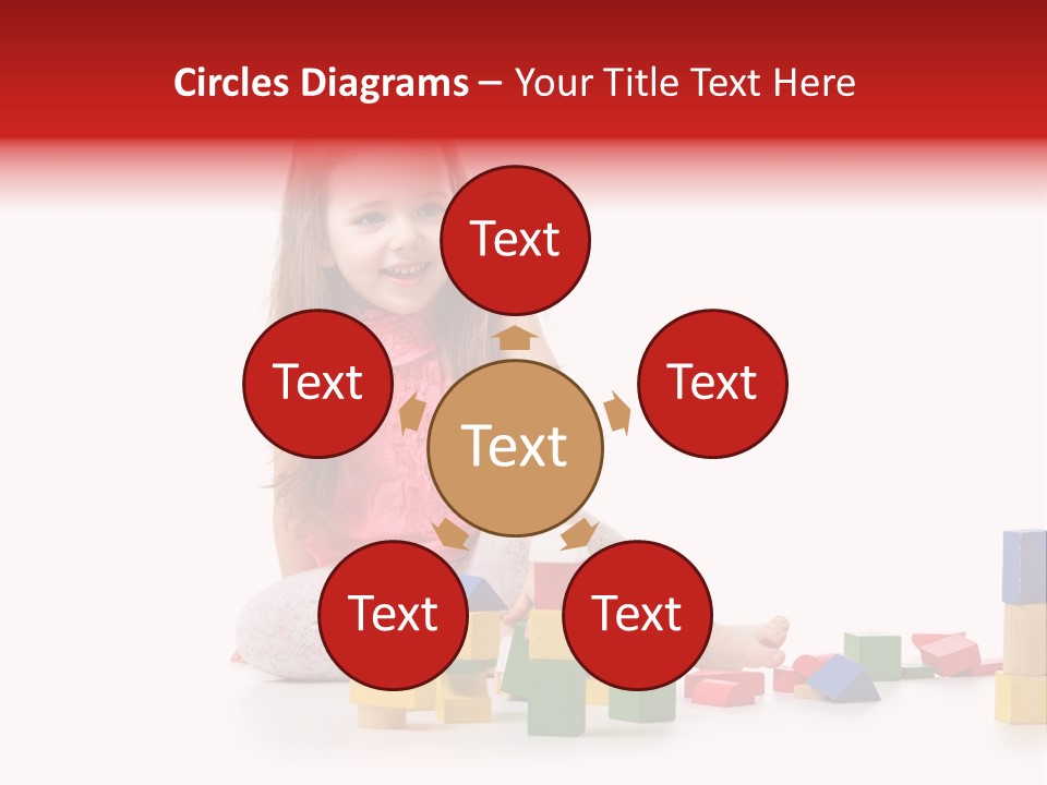 Creativity Cute Caucasian PowerPoint Template