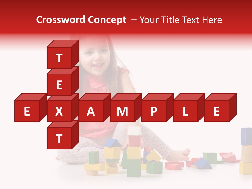 Creativity Cute Caucasian PowerPoint Template