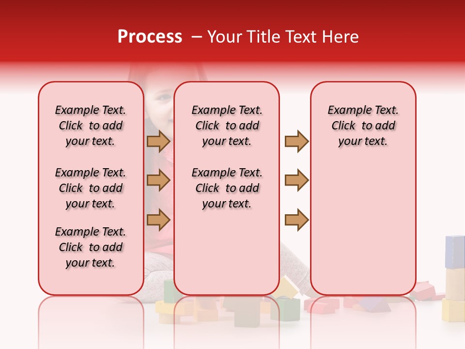 Creativity Cute Caucasian PowerPoint Template