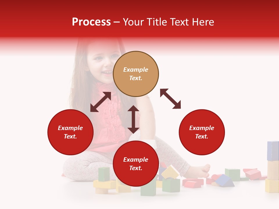 Creativity Cute Caucasian PowerPoint Template