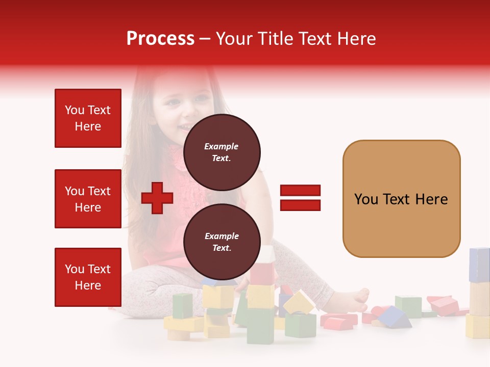 Creativity Cute Caucasian PowerPoint Template