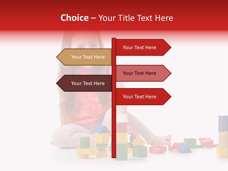 Creativity Cute Caucasian PowerPoint Template