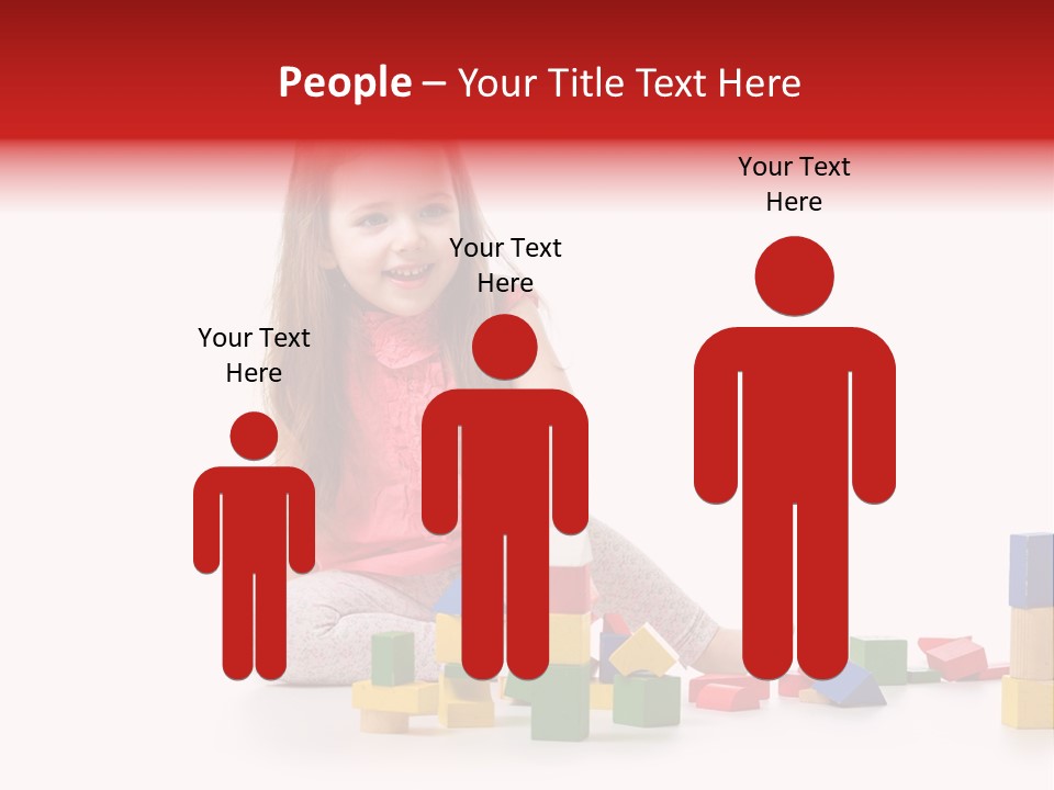 Creativity Cute Caucasian PowerPoint Template