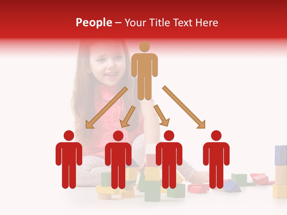 Creativity Cute Caucasian PowerPoint Template