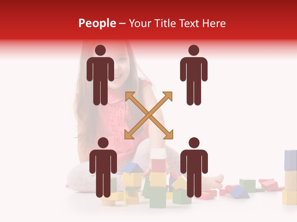 Creativity Cute Caucasian PowerPoint Template