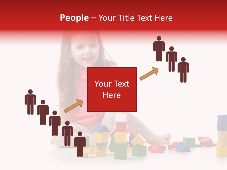 Creativity Cute Caucasian PowerPoint Template