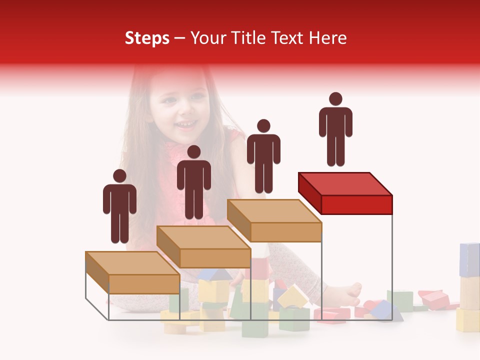 Creativity Cute Caucasian PowerPoint Template