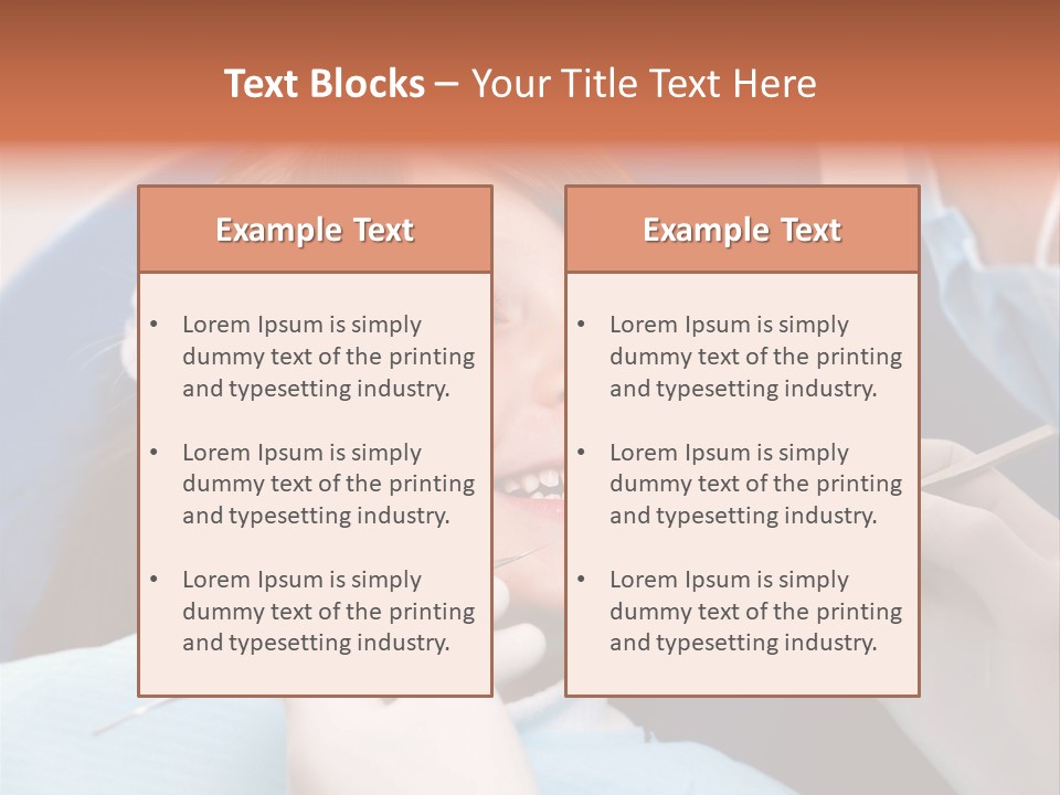 Mouth Surgery Assistance PowerPoint Template