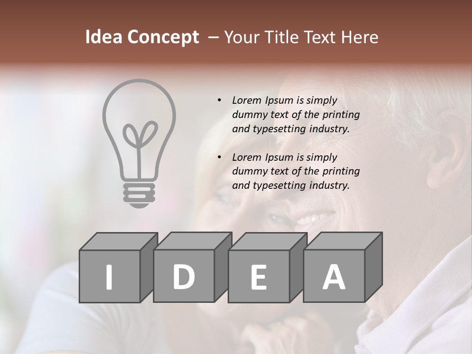 Love Together Man PowerPoint Template