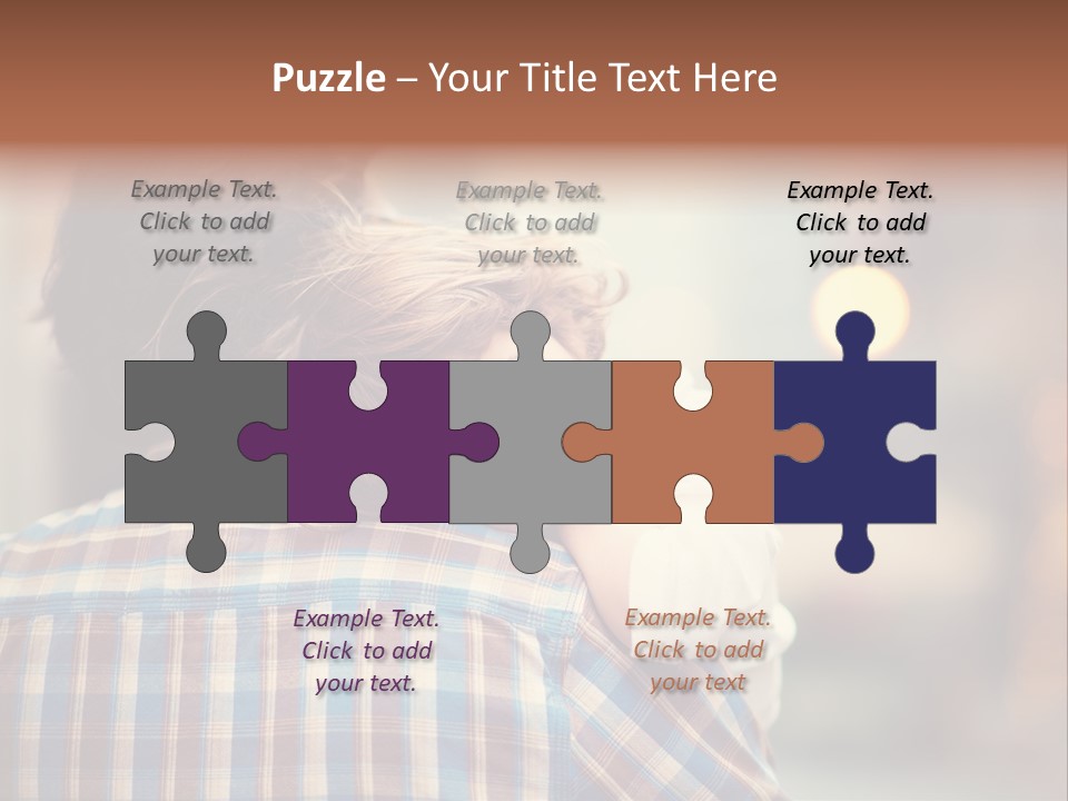 Relationship Caucasian Cute PowerPoint Template