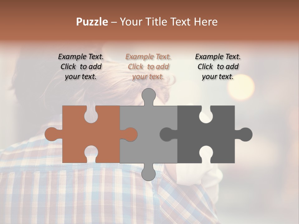 Relationship Caucasian Cute PowerPoint Template