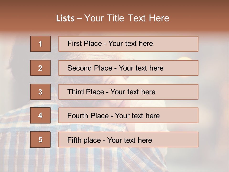 Relationship Caucasian Cute PowerPoint Template