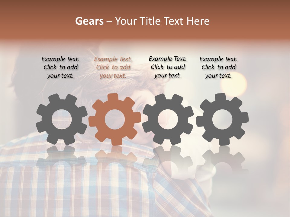 Relationship Caucasian Cute PowerPoint Template