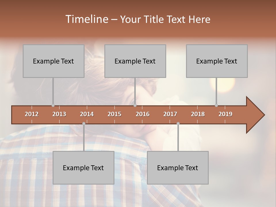 Relationship Caucasian Cute PowerPoint Template