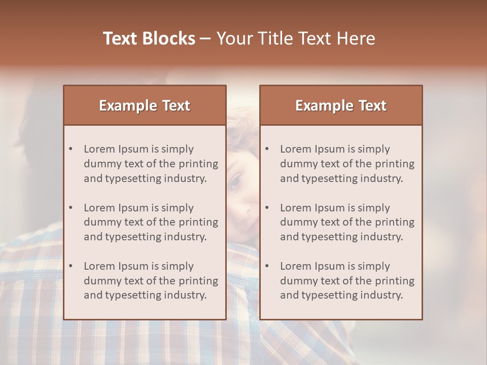 Relationship Caucasian Cute PowerPoint Template