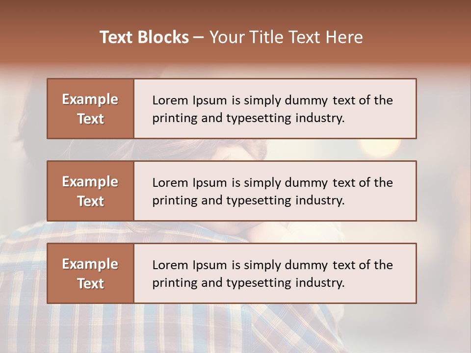 Relationship Caucasian Cute PowerPoint Template