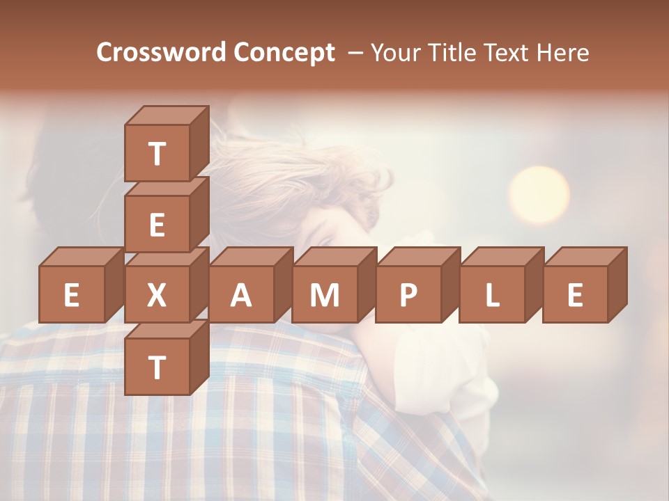 Relationship Caucasian Cute PowerPoint Template