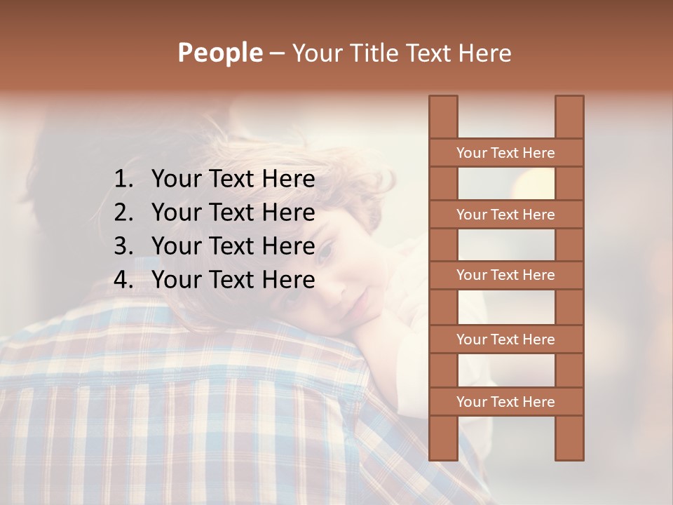 Relationship Caucasian Cute PowerPoint Template