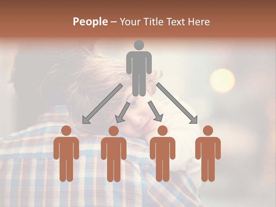 Relationship Caucasian Cute PowerPoint Template