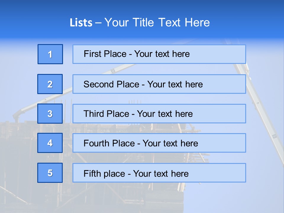 Pattern Safety Machinery PowerPoint Template