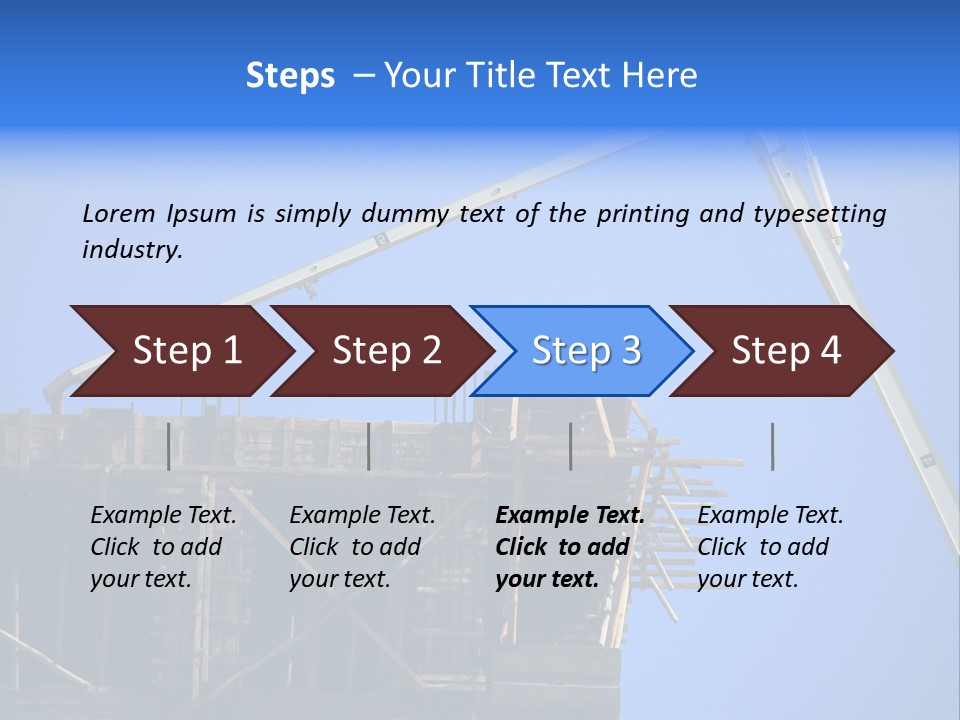 Pattern Safety Machinery PowerPoint Template