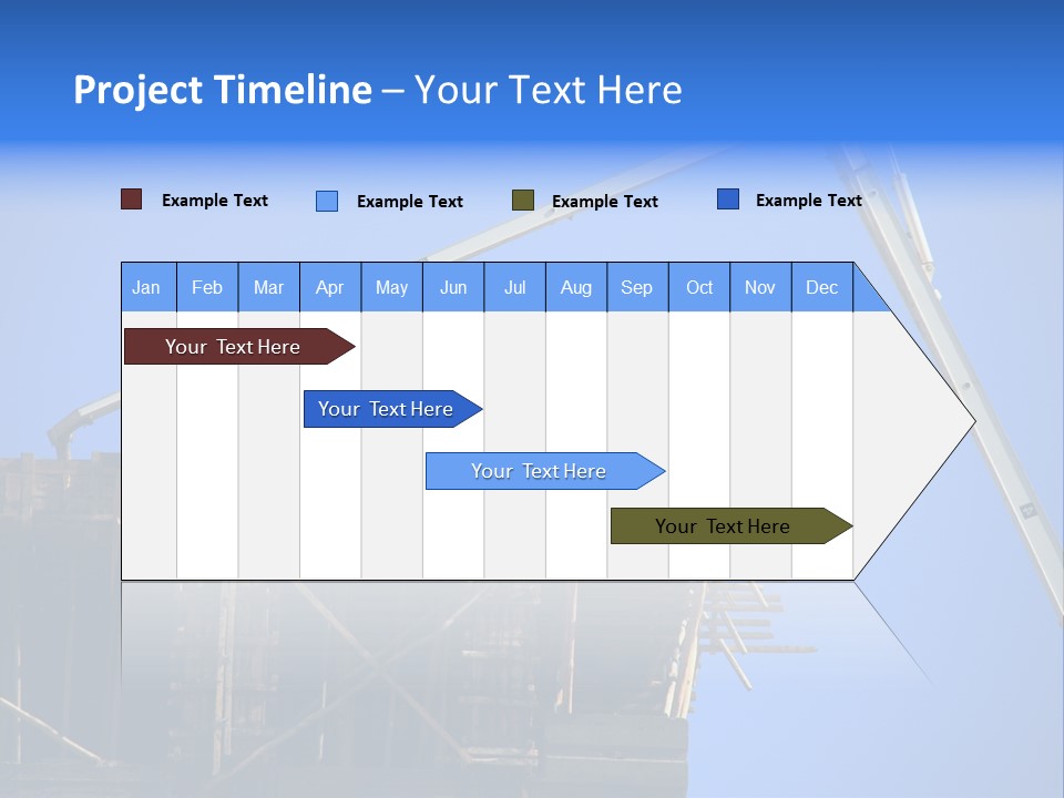 Pattern Safety Machinery PowerPoint Template