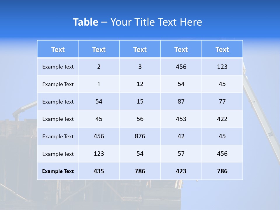 Pattern Safety Machinery PowerPoint Template