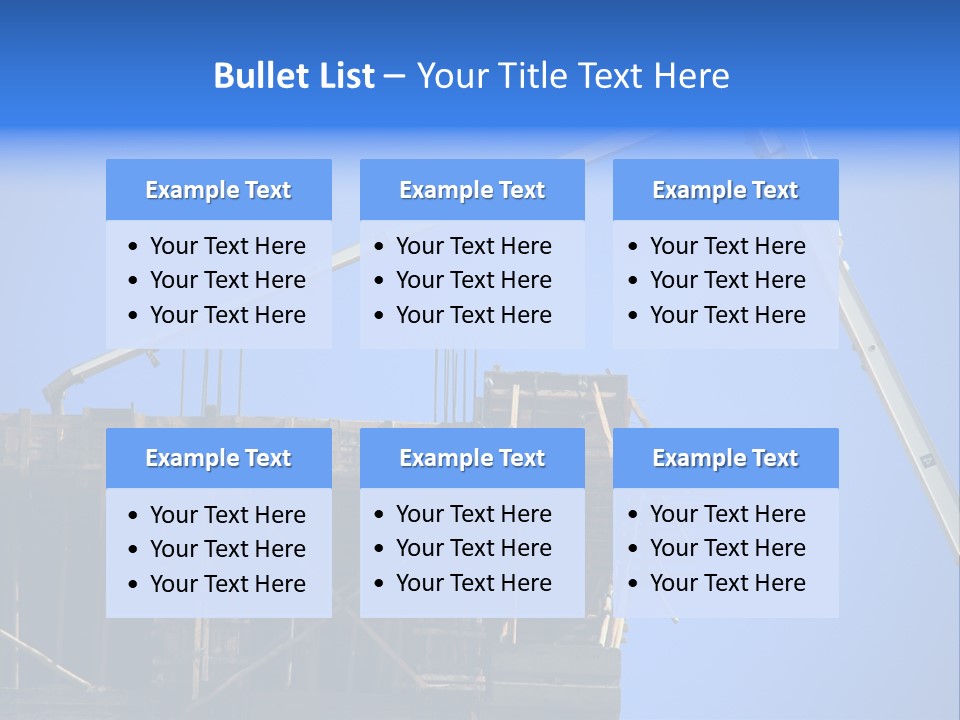 Pattern Safety Machinery PowerPoint Template