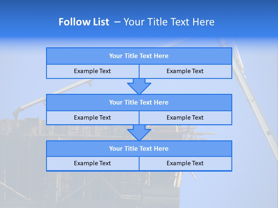 Pattern Safety Machinery PowerPoint Template