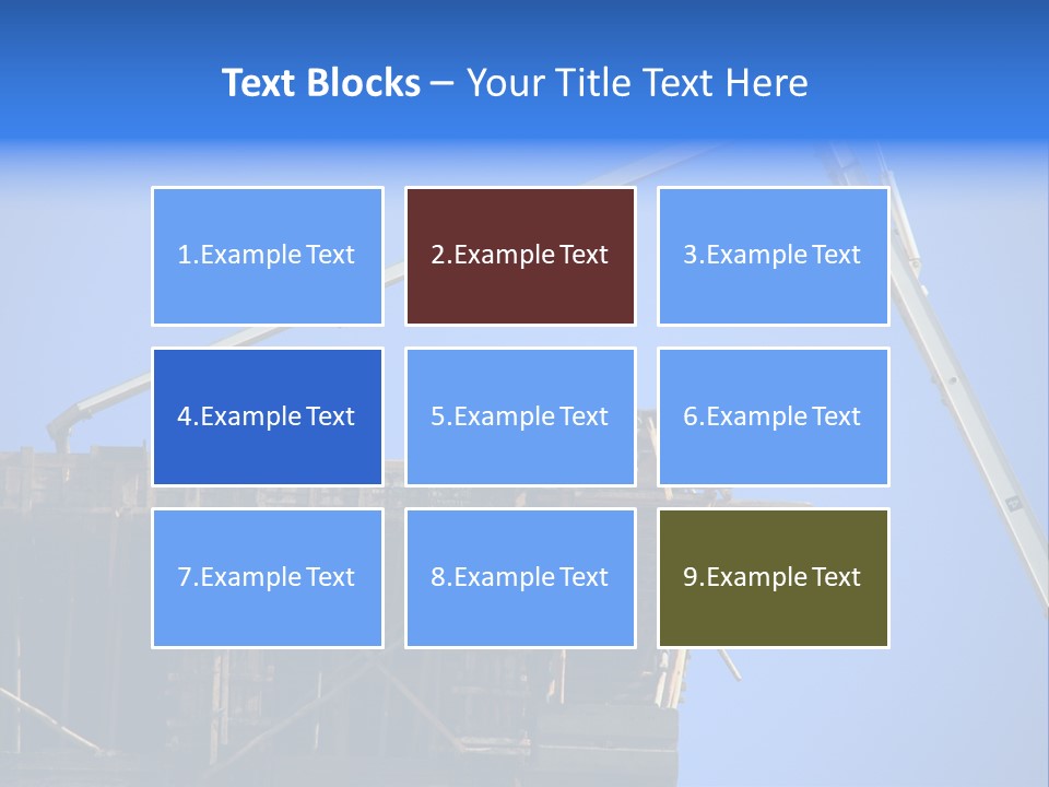 Pattern Safety Machinery PowerPoint Template