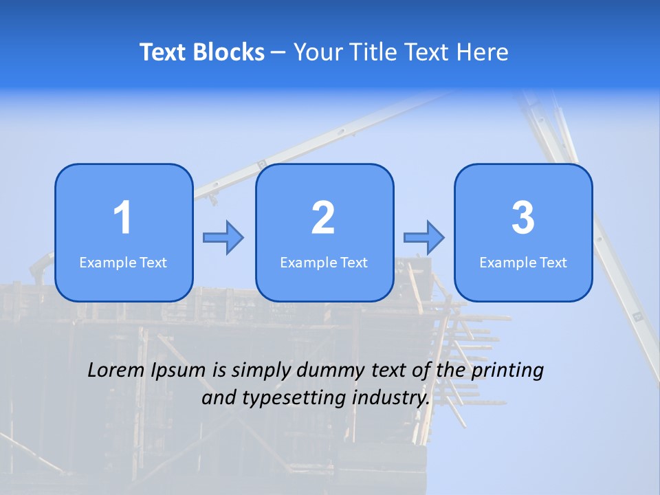 Pattern Safety Machinery PowerPoint Template