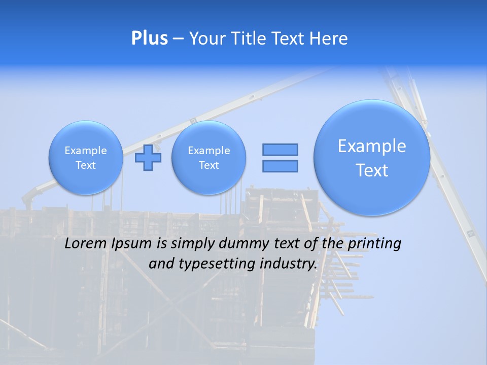 Pattern Safety Machinery PowerPoint Template