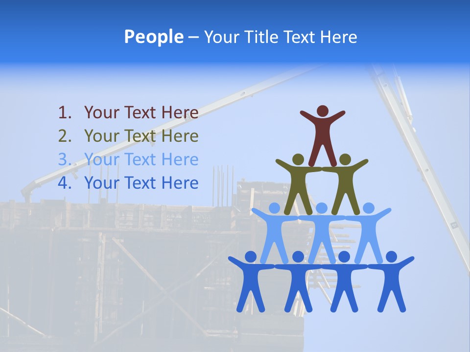 Pattern Safety Machinery PowerPoint Template