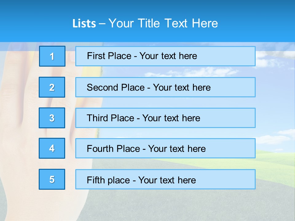 Part Foam Tool PowerPoint Template