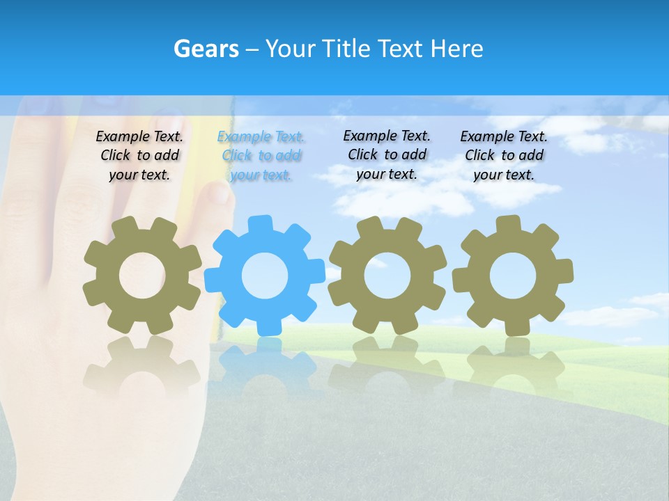 Part Foam Tool PowerPoint Template