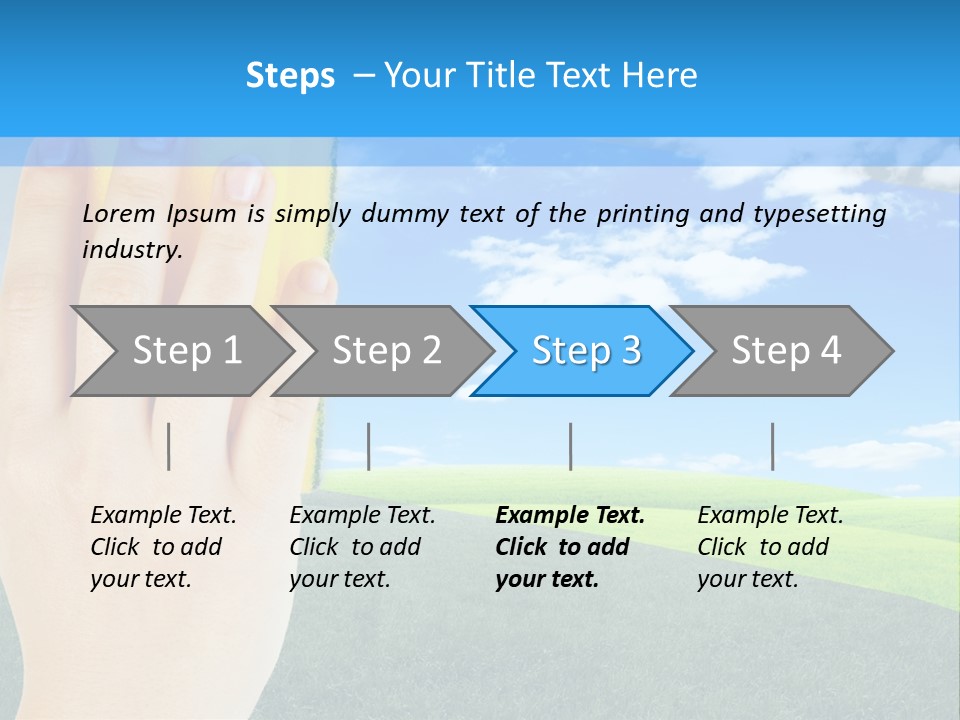 Part Foam Tool PowerPoint Template