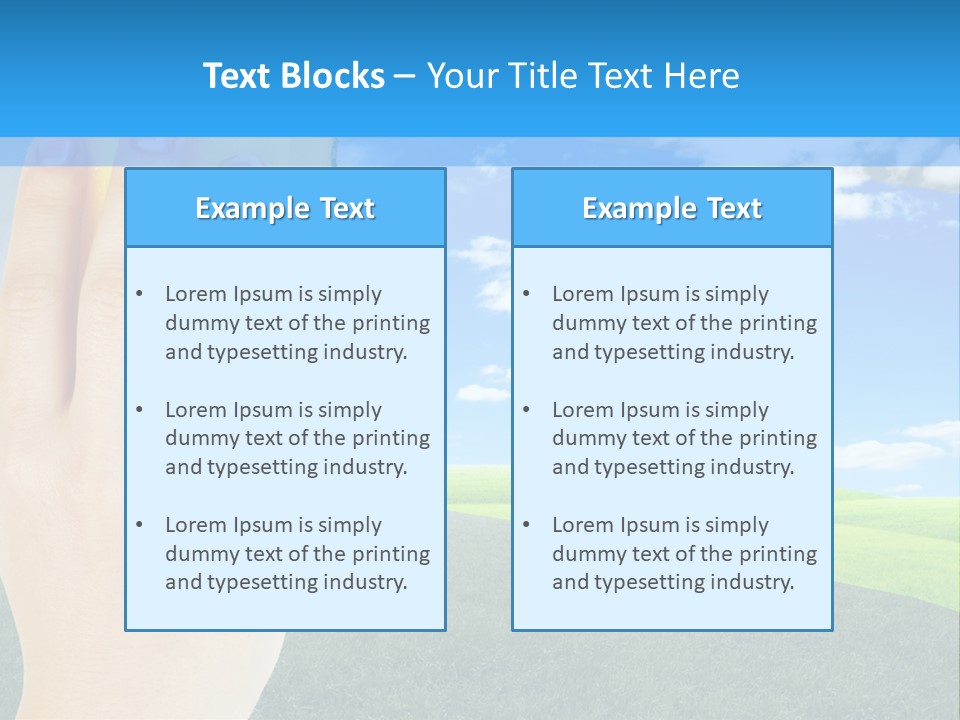 Part Foam Tool PowerPoint Template
