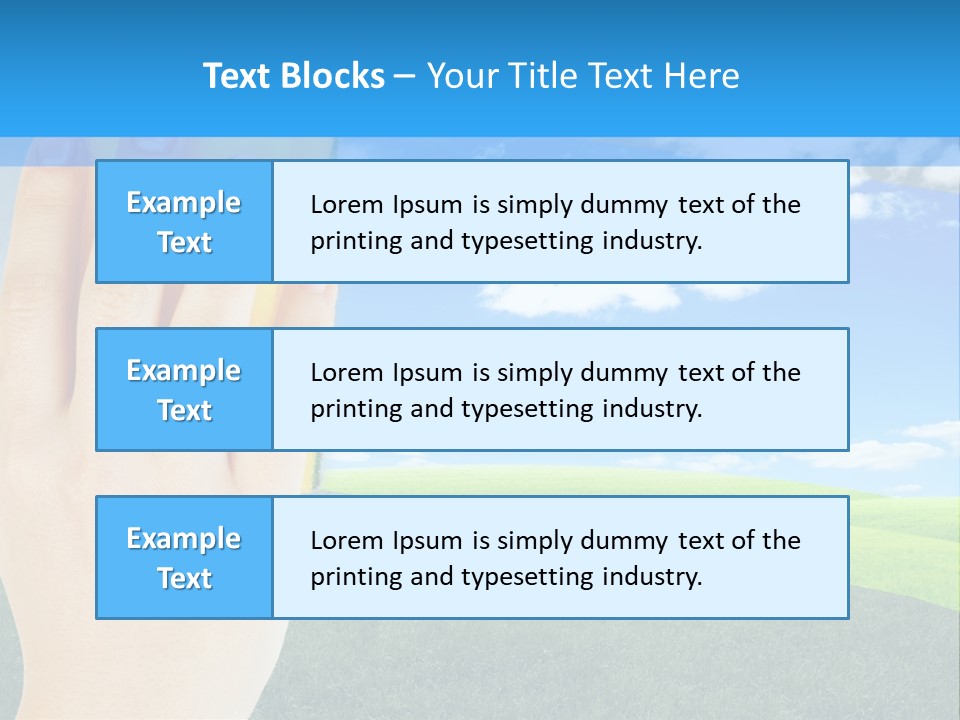 Part Foam Tool PowerPoint Template