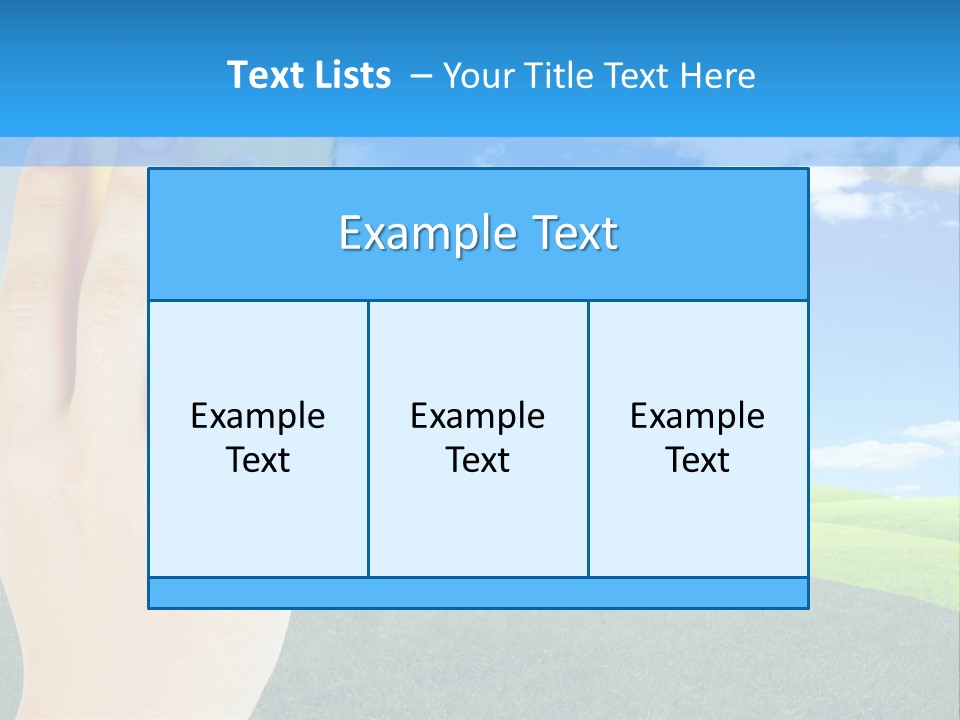 Part Foam Tool PowerPoint Template